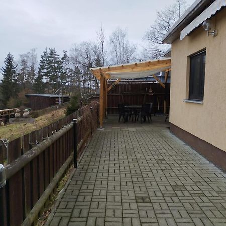 Mueller'S Ferienbungalow "Zur Goeltzschtalbruecke" Greiz Buitenkant foto