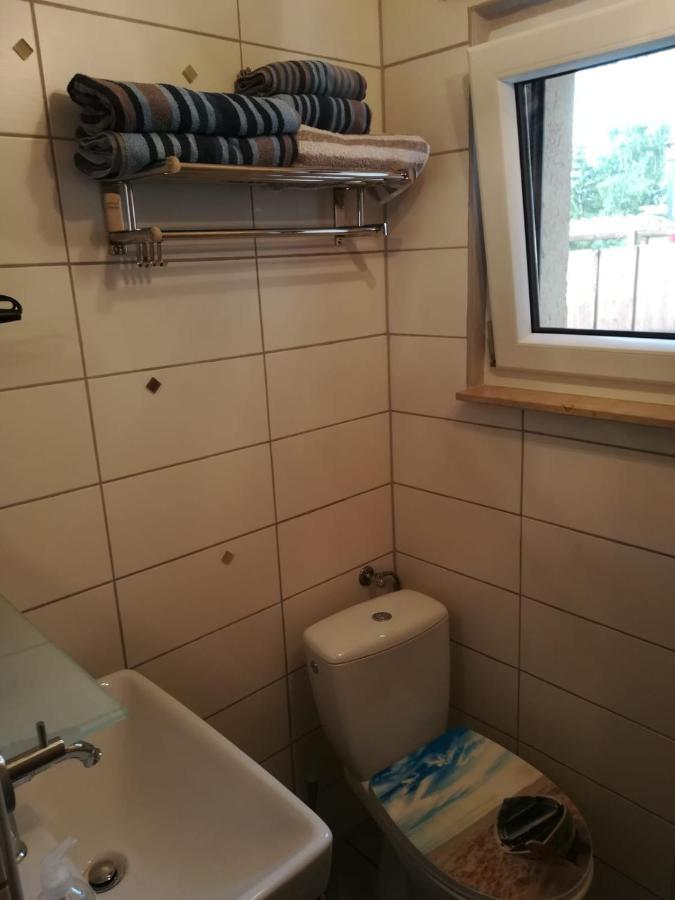 Mueller'S Ferienbungalow "Zur Goeltzschtalbruecke" Greiz Buitenkant foto