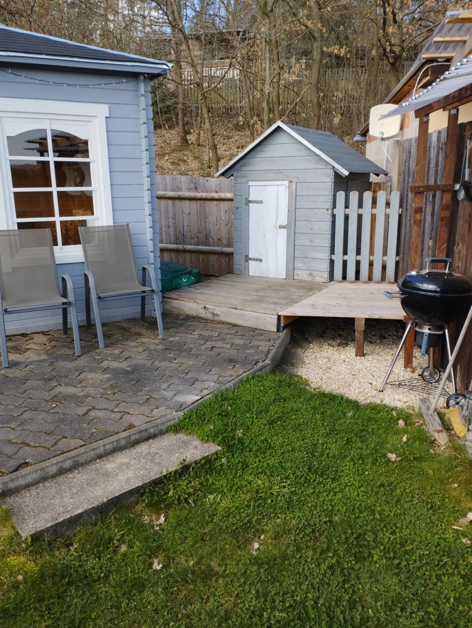 Mueller'S Ferienbungalow "Zur Goeltzschtalbruecke" Greiz Buitenkant foto